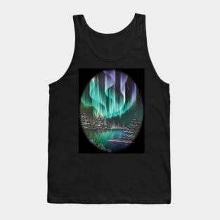 Northern Lights Reflections Tank Top